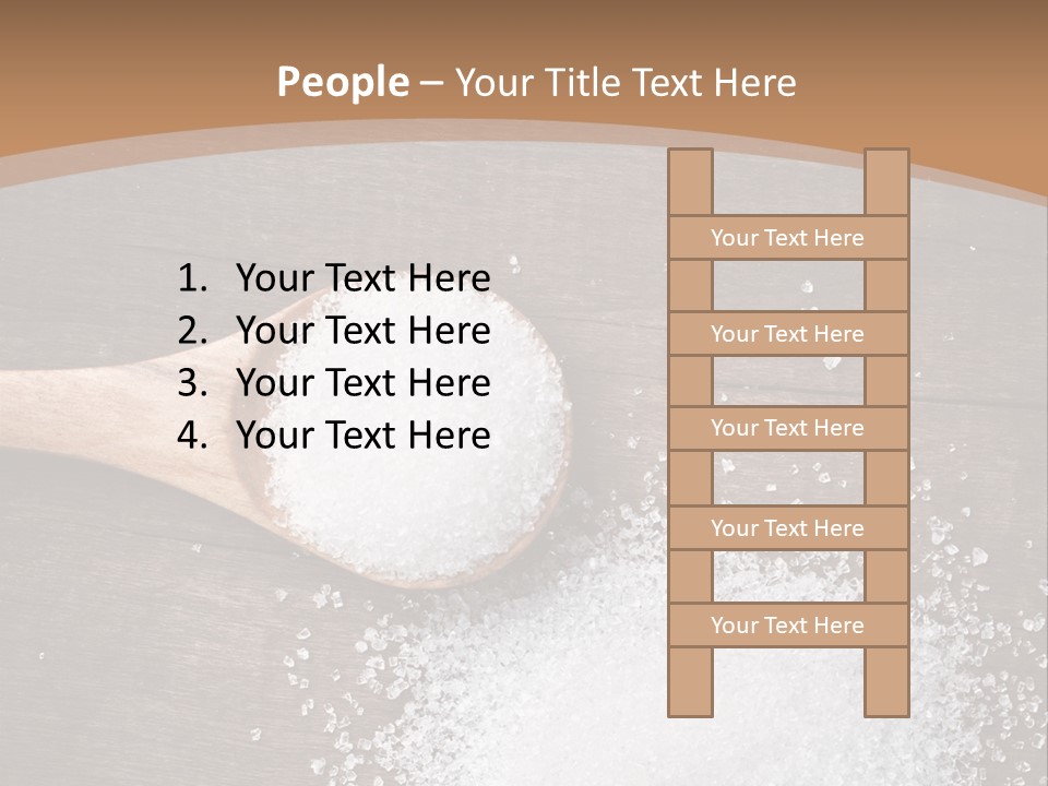 Different Natural Table PowerPoint Template