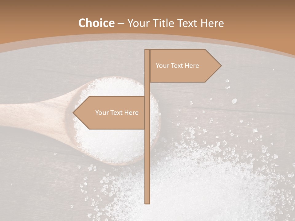 Different Natural Table PowerPoint Template