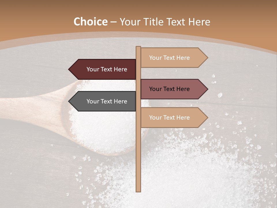Different Natural Table PowerPoint Template
