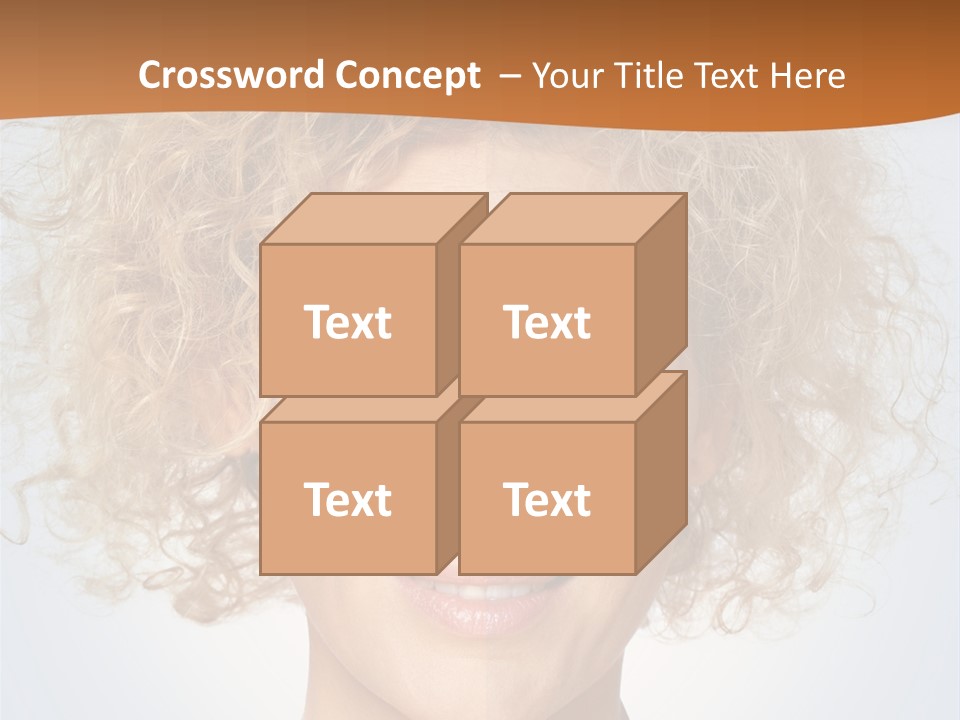 Make Up Tranquil Scene Mid Adult PowerPoint Template