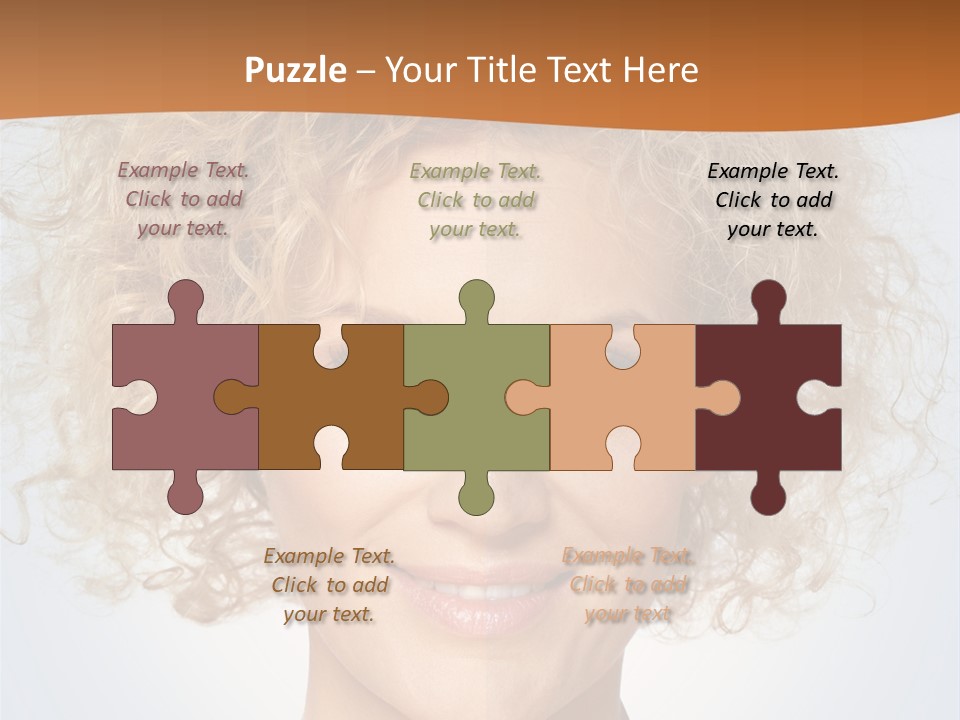 Make Up Tranquil Scene Mid Adult PowerPoint Template