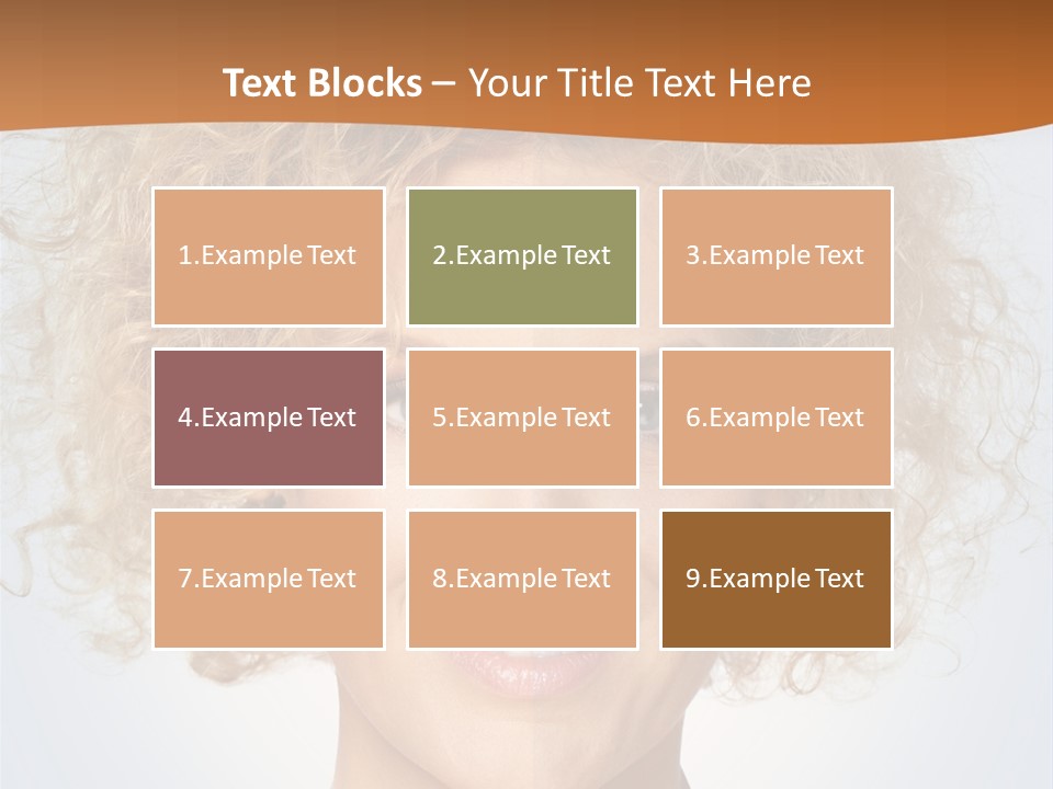 Make Up Tranquil Scene Mid Adult PowerPoint Template