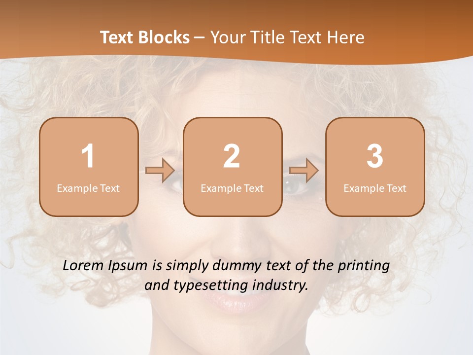 Make Up Tranquil Scene Mid Adult PowerPoint Template