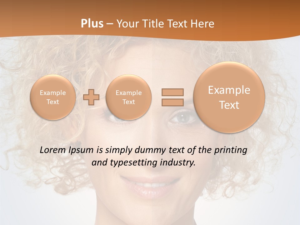 Make Up Tranquil Scene Mid Adult PowerPoint Template