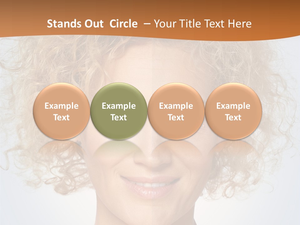 Make Up Tranquil Scene Mid Adult PowerPoint Template