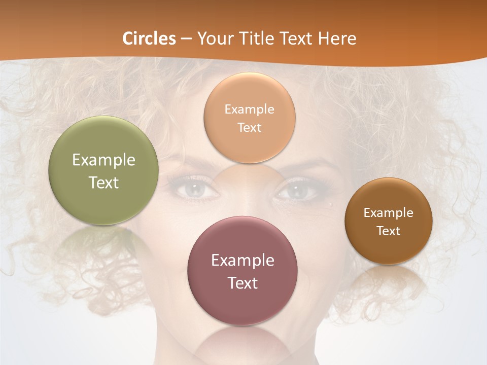 Make Up Tranquil Scene Mid Adult PowerPoint Template