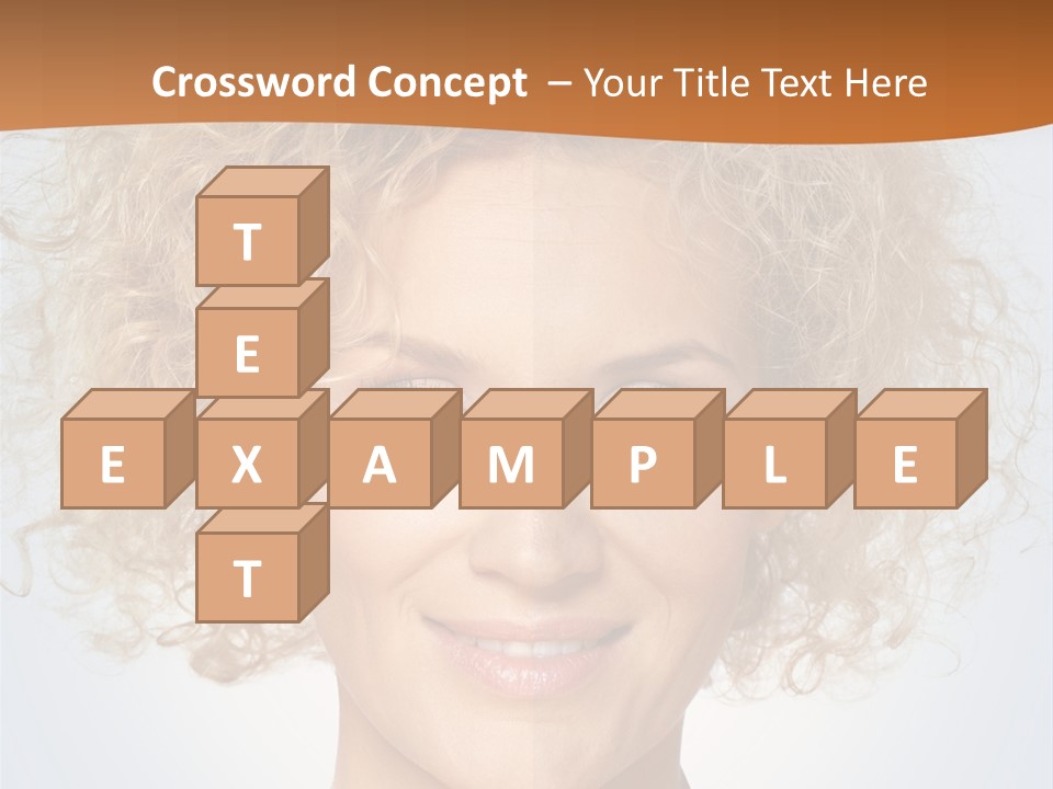 Make Up Tranquil Scene Mid Adult PowerPoint Template