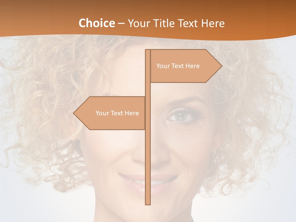 Make Up Tranquil Scene Mid Adult PowerPoint Template