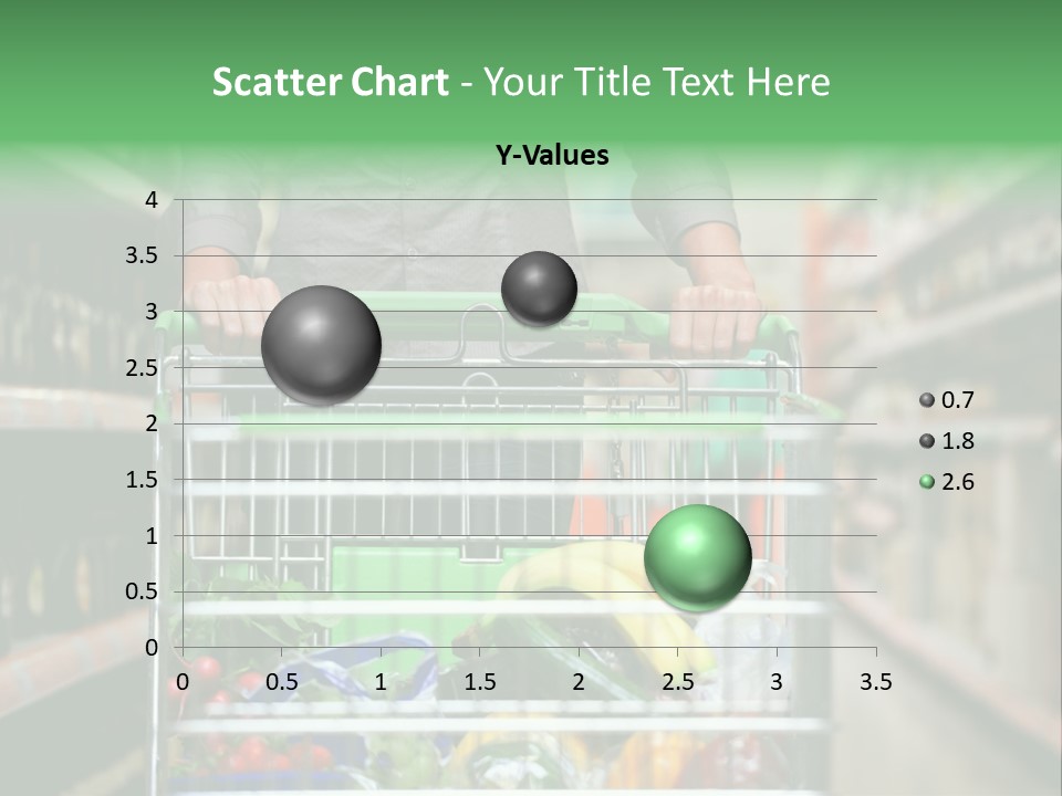 Closeup Consumer Market PowerPoint Template