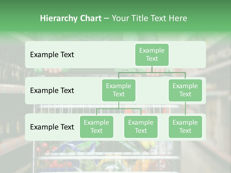 Closeup Consumer Market PowerPoint Template