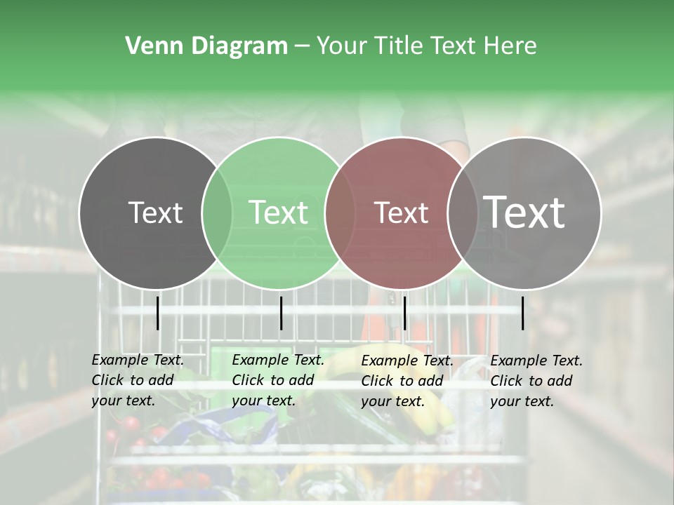 Closeup Consumer Market PowerPoint Template