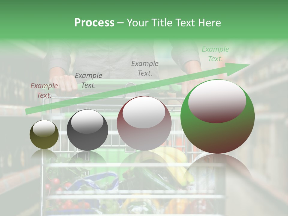 Closeup Consumer Market PowerPoint Template
