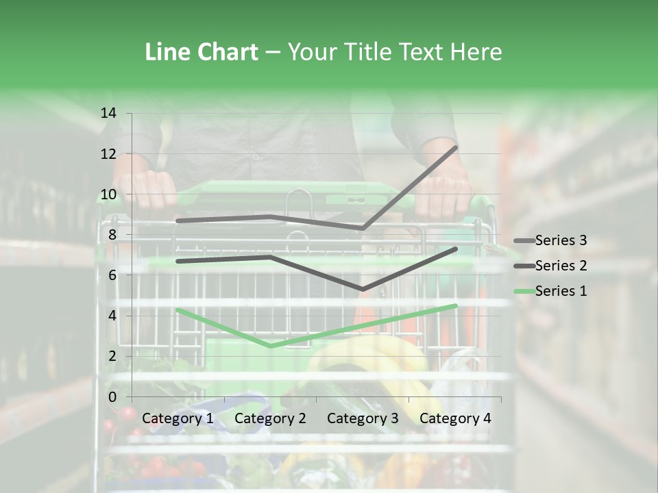 Closeup Consumer Market PowerPoint Template