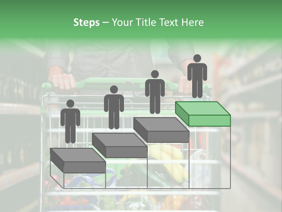 Closeup Consumer Market PowerPoint Template