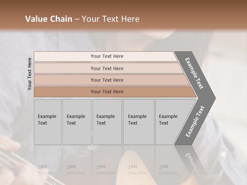 Twenties Guitar Dental PowerPoint Template