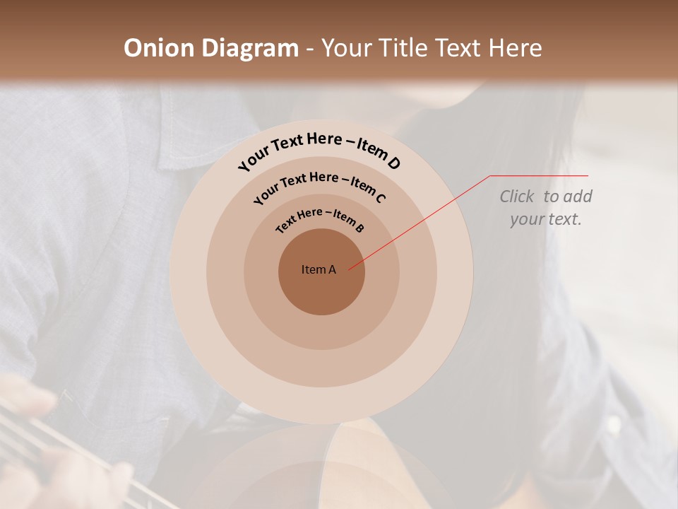 Twenties Guitar Dental PowerPoint Template