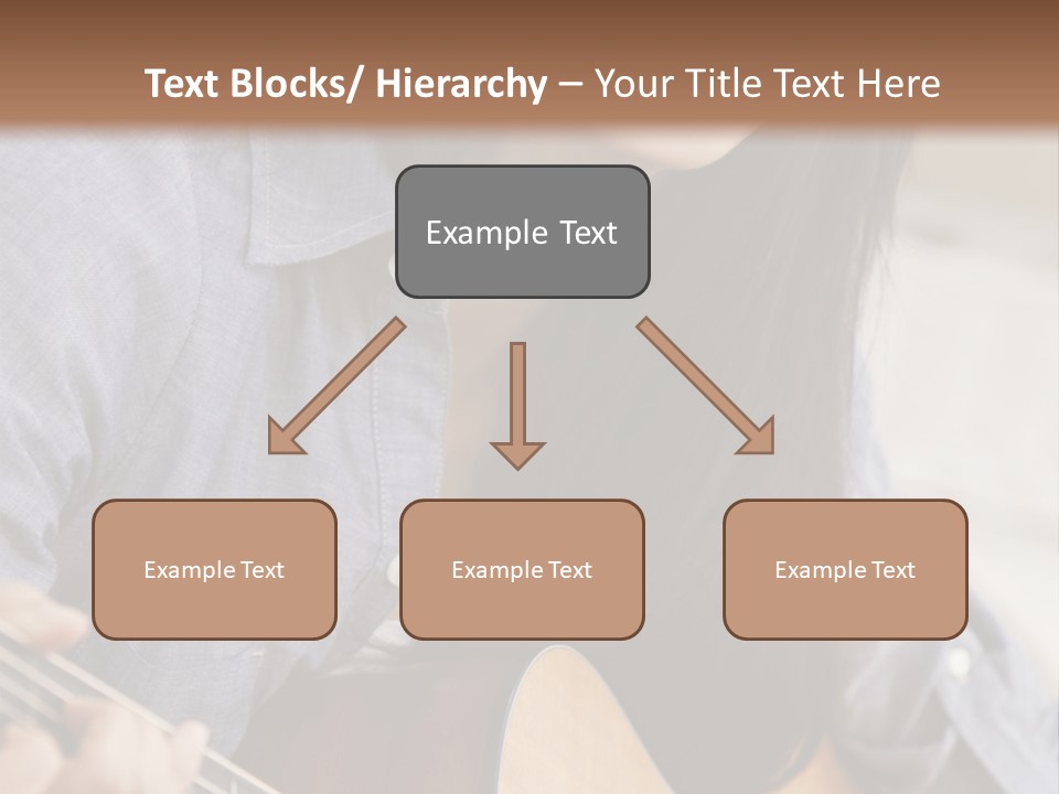 Twenties Guitar Dental PowerPoint Template