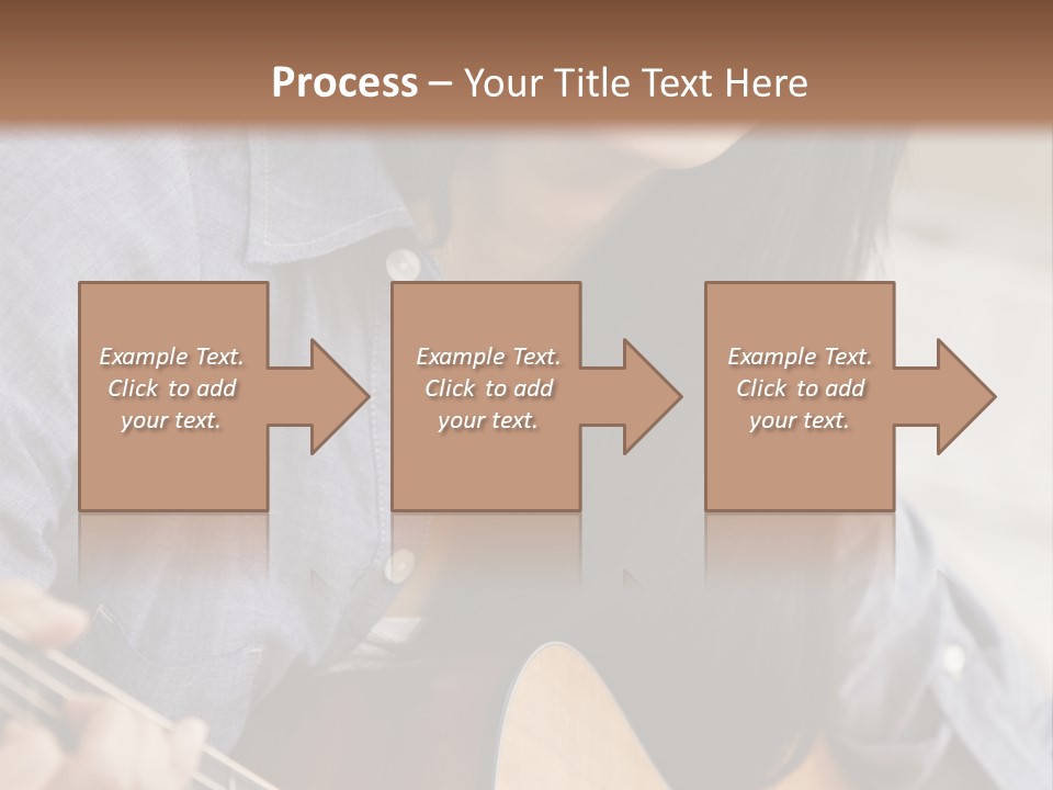 Twenties Guitar Dental PowerPoint Template