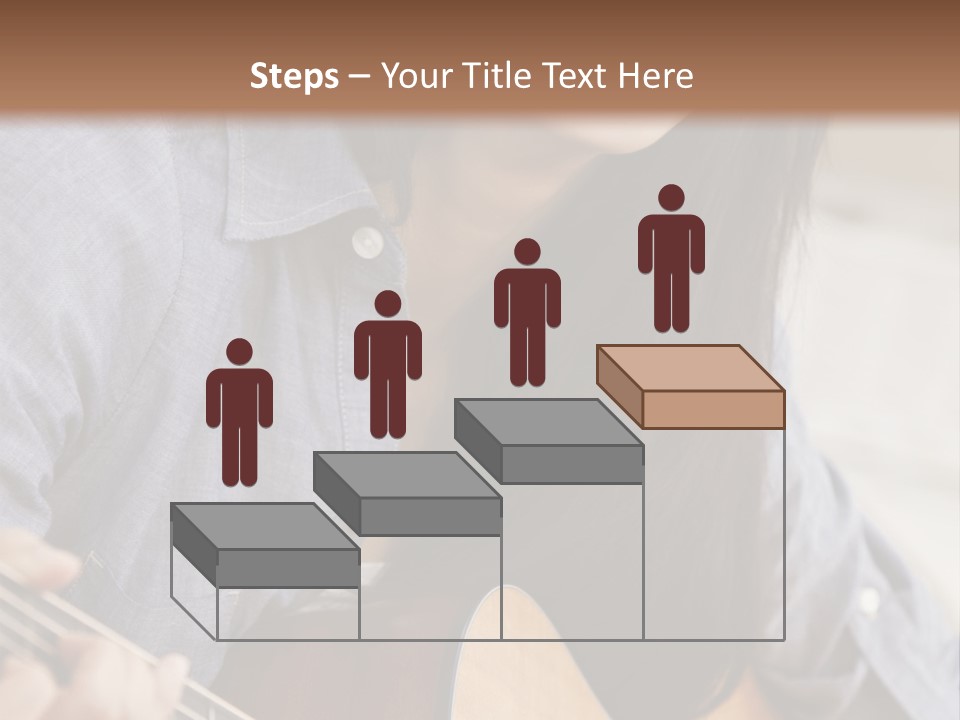 Twenties Guitar Dental PowerPoint Template