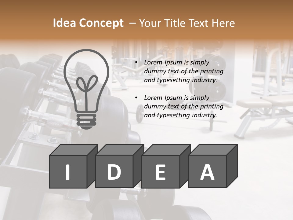 Activity Heart Public PowerPoint Template