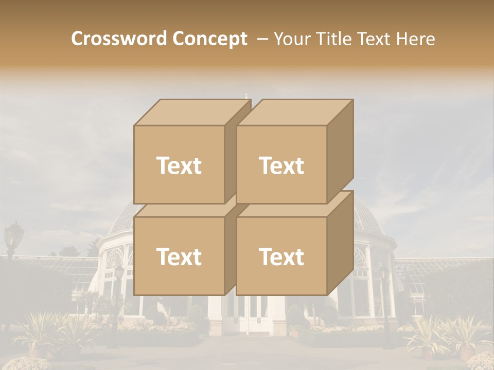 Architecture Shrub Historic PowerPoint Template