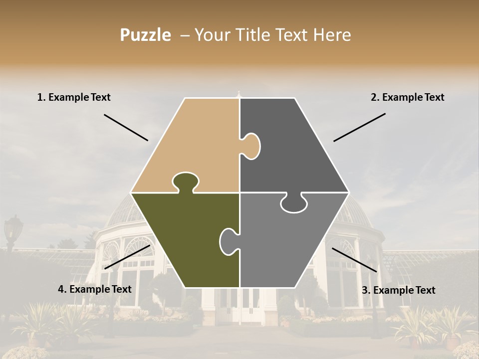 Architecture Shrub Historic PowerPoint Template