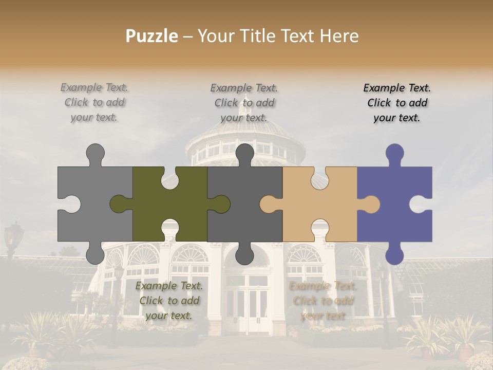 Architecture Shrub Historic PowerPoint Template