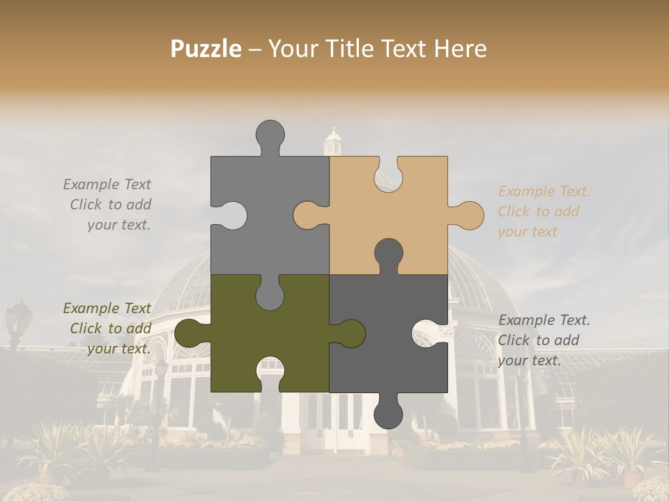 Architecture Shrub Historic PowerPoint Template