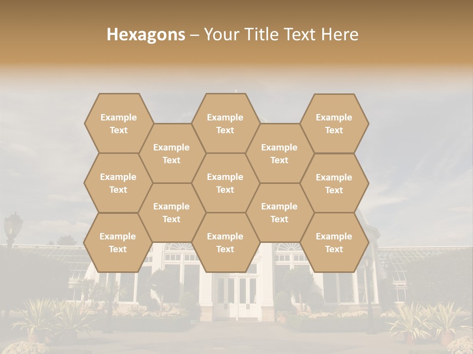 Architecture Shrub Historic PowerPoint Template