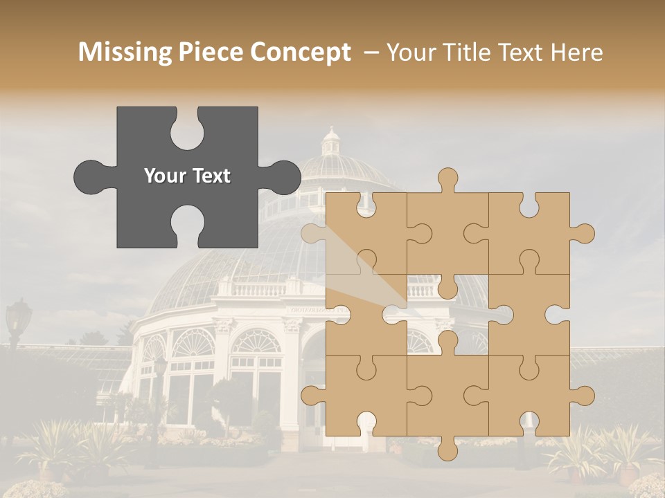 Architecture Shrub Historic PowerPoint Template