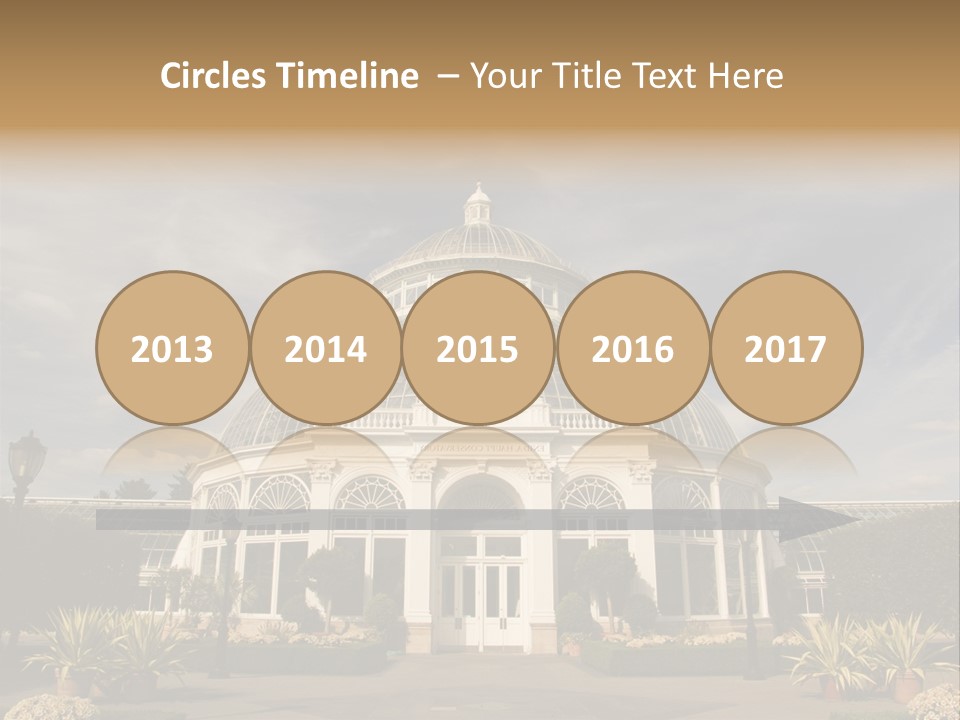 Architecture Shrub Historic PowerPoint Template