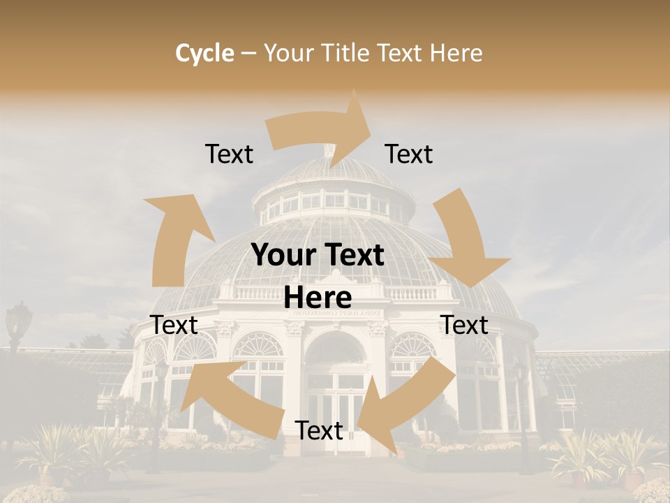 Architecture Shrub Historic PowerPoint Template