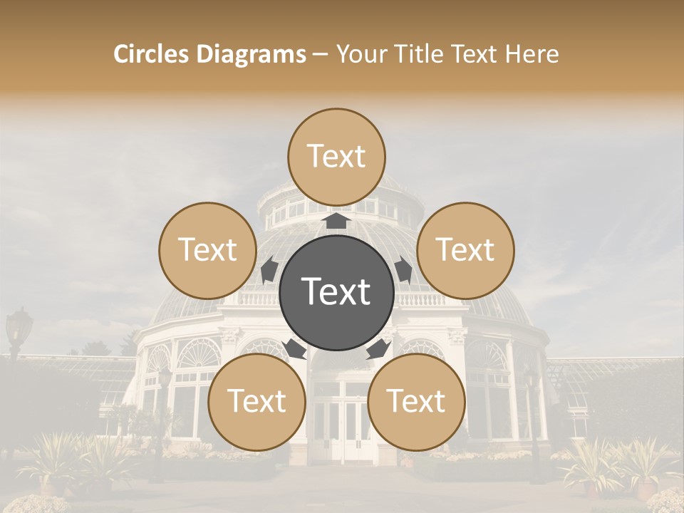 Architecture Shrub Historic PowerPoint Template