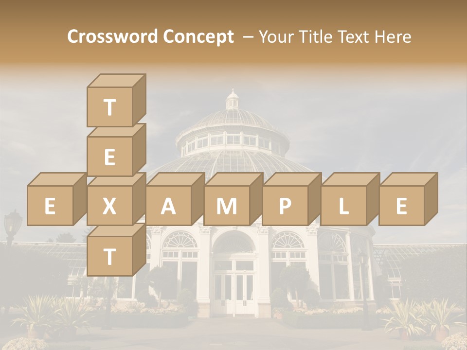 Architecture Shrub Historic PowerPoint Template