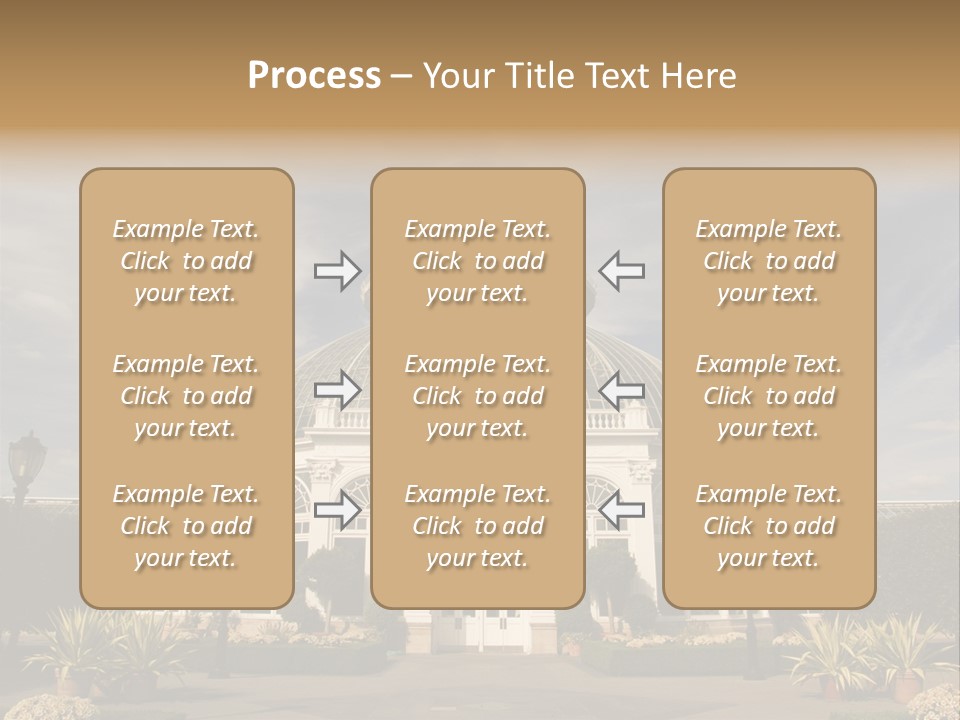 Architecture Shrub Historic PowerPoint Template