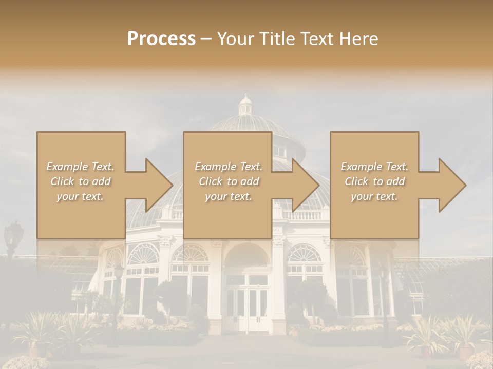 Architecture Shrub Historic PowerPoint Template