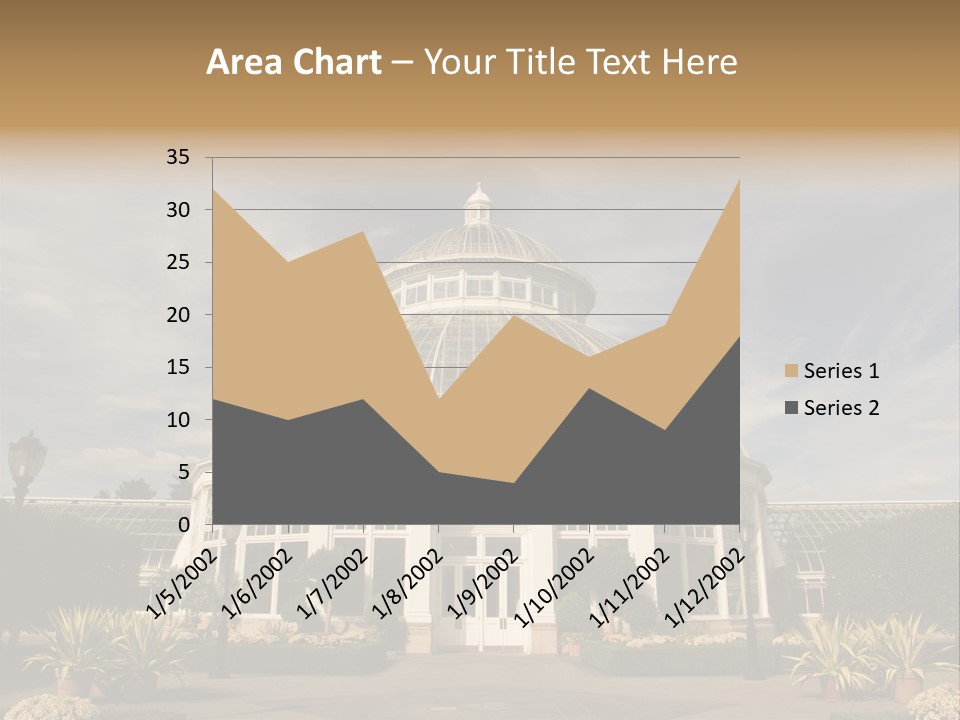 Architecture Shrub Historic PowerPoint Template