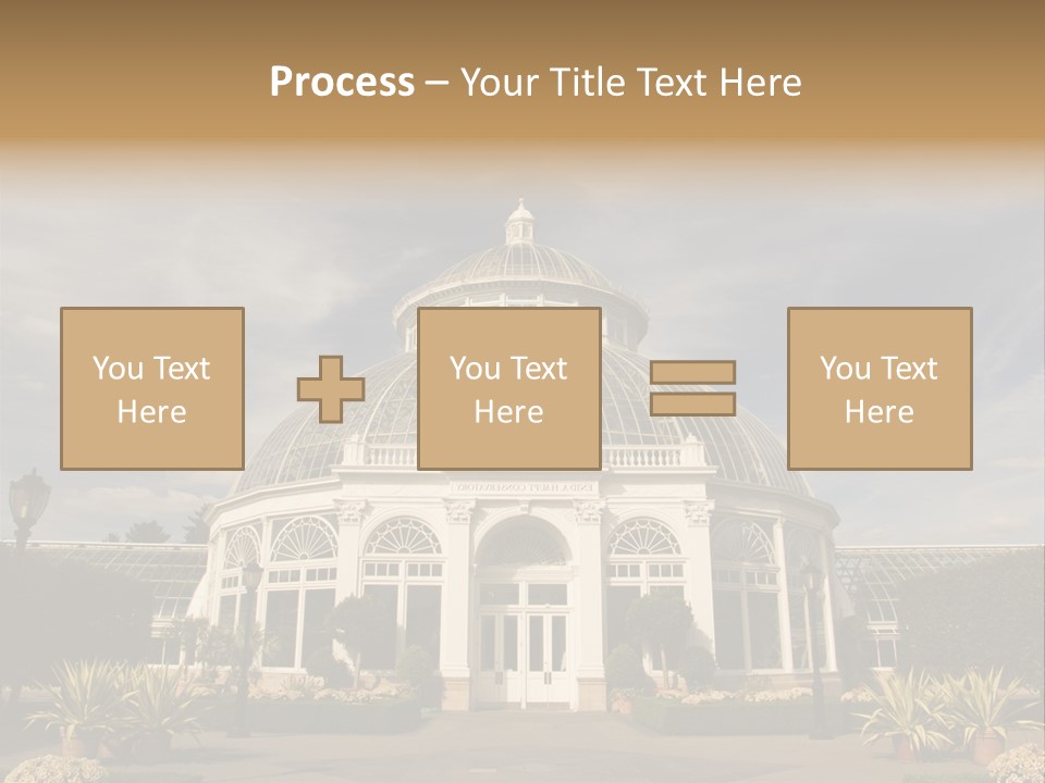 Architecture Shrub Historic PowerPoint Template