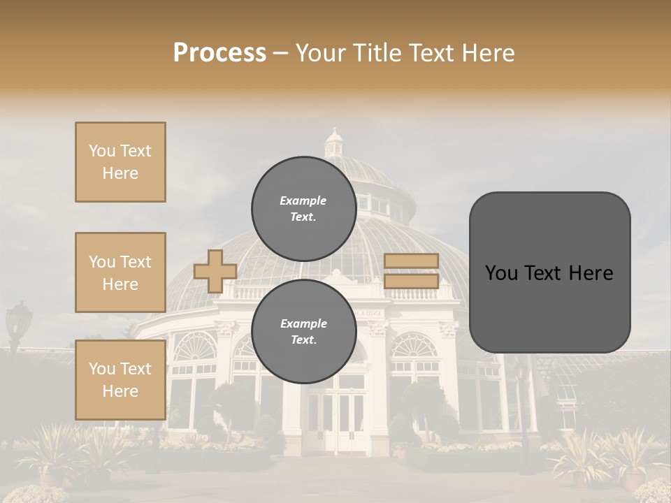 Architecture Shrub Historic PowerPoint Template