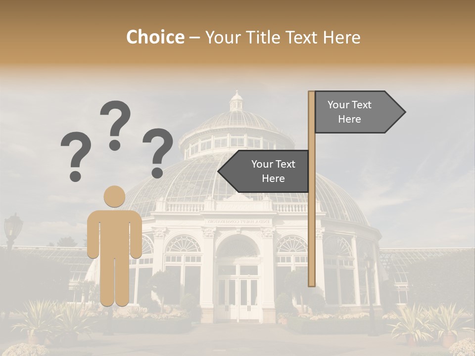 Architecture Shrub Historic PowerPoint Template