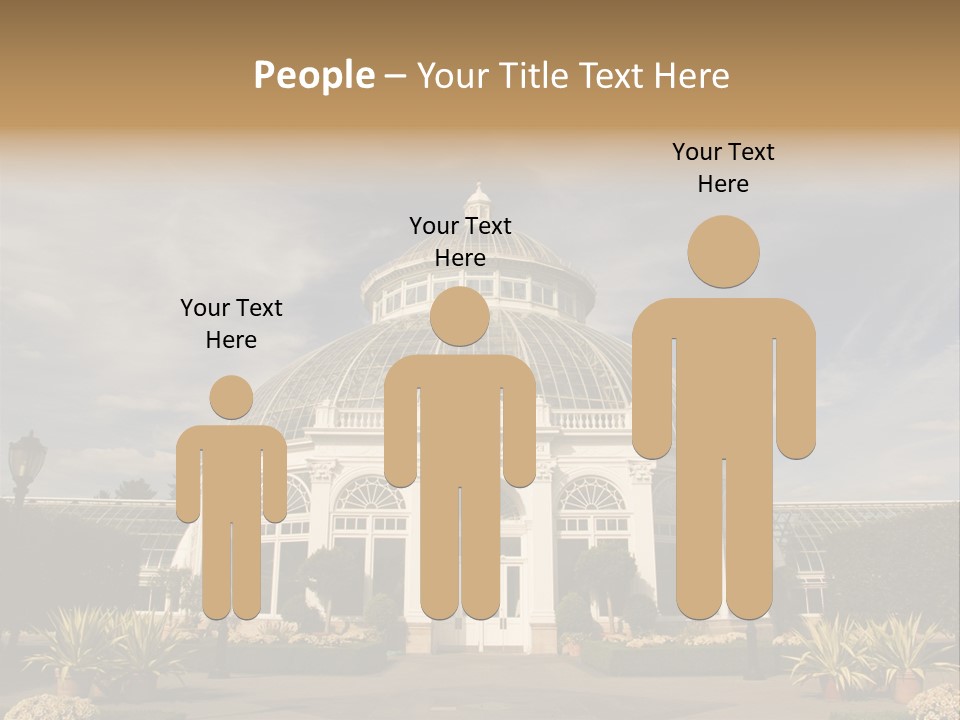 Architecture Shrub Historic PowerPoint Template