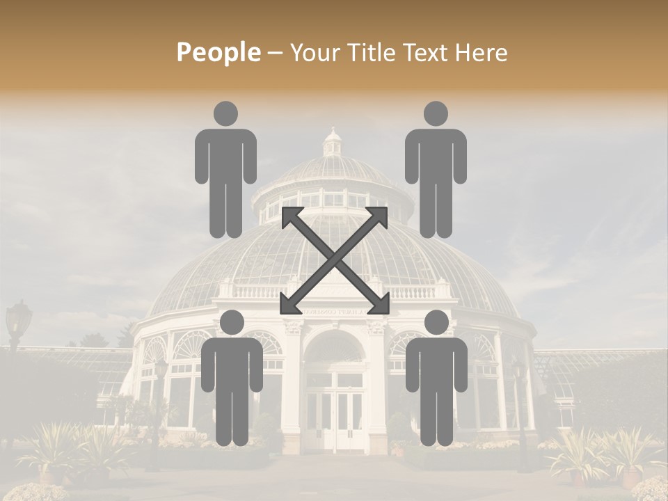 Architecture Shrub Historic PowerPoint Template