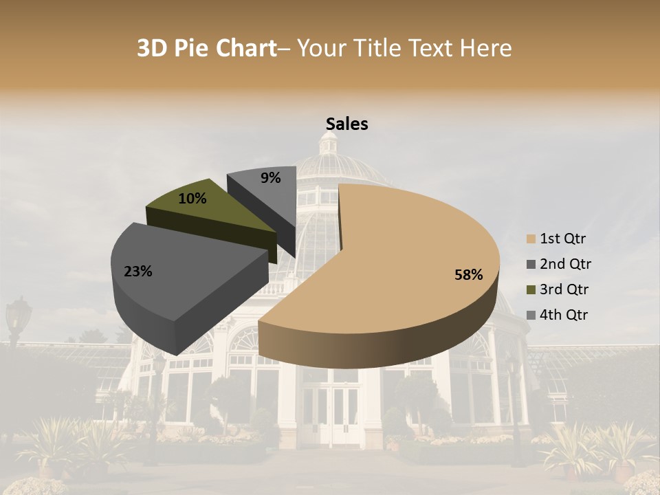 Architecture Shrub Historic PowerPoint Template