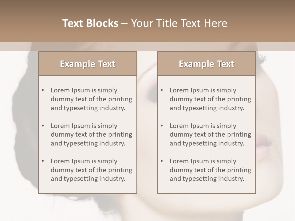 Clean Complexion Body PowerPoint Template