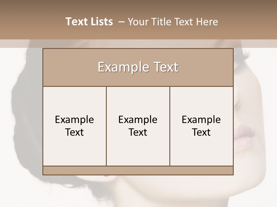 Clean Complexion Body PowerPoint Template