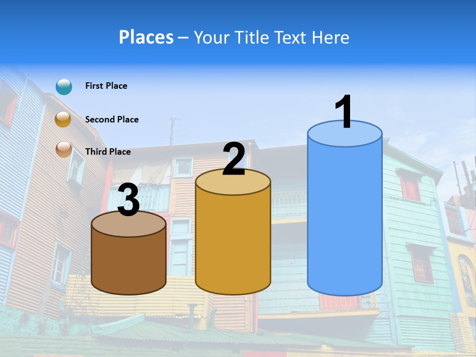 Colours Background Vintage PowerPoint Template