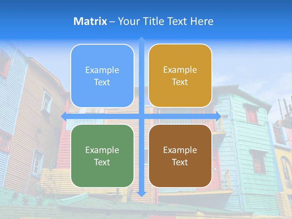 Colours Background Vintage PowerPoint Template