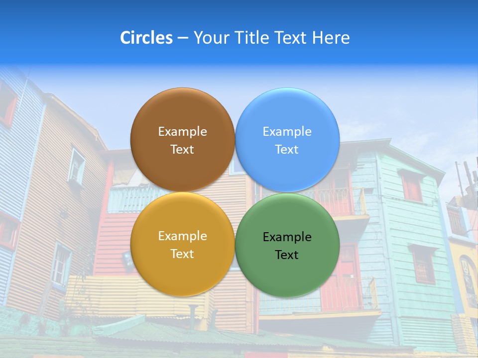 Colours Background Vintage PowerPoint Template