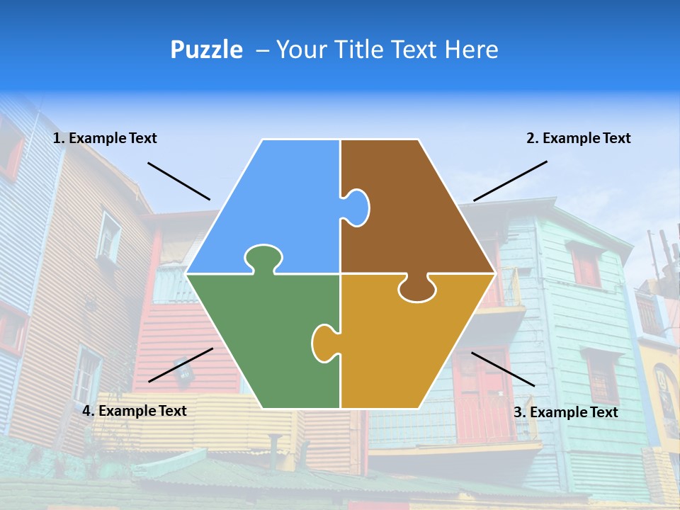 Colours Background Vintage PowerPoint Template