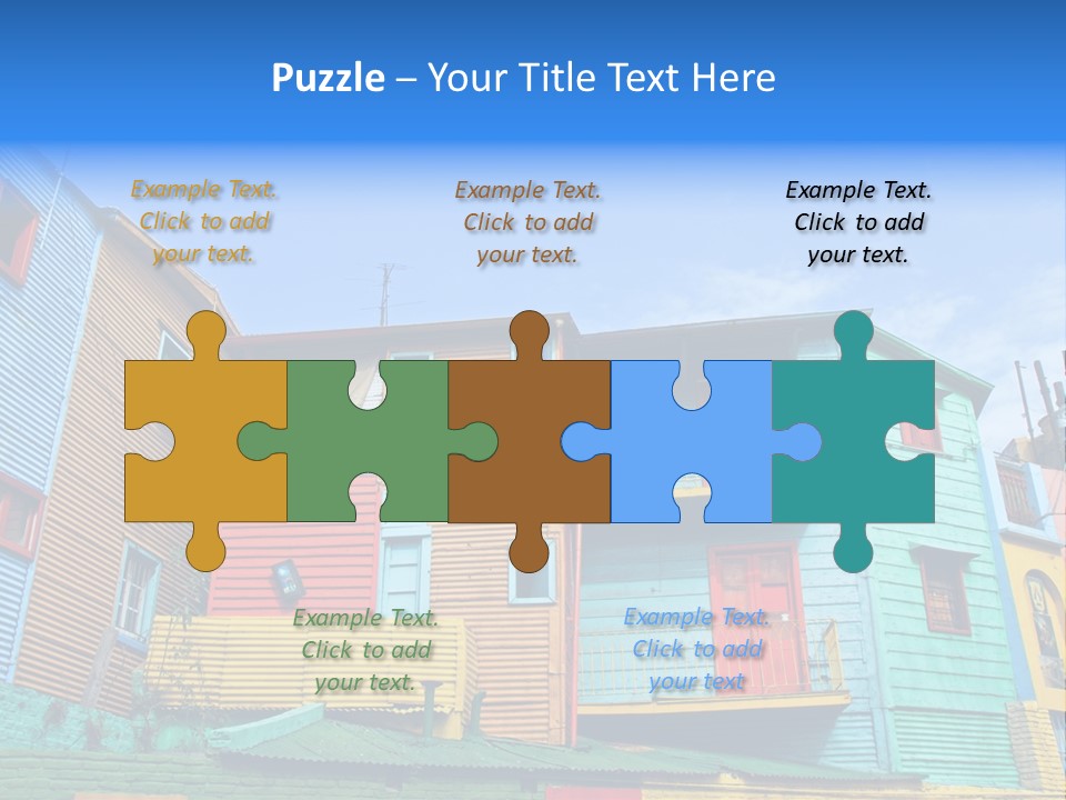 Colours Background Vintage PowerPoint Template